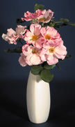 Tapered Vase with Roses